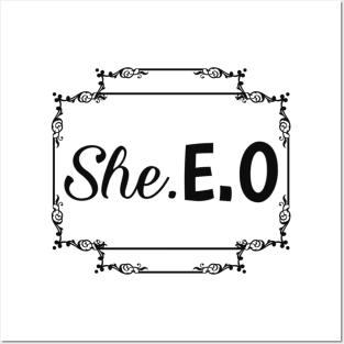 She E.O Posters and Art